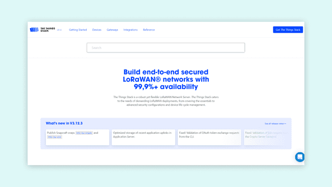 The Things Network homepage
