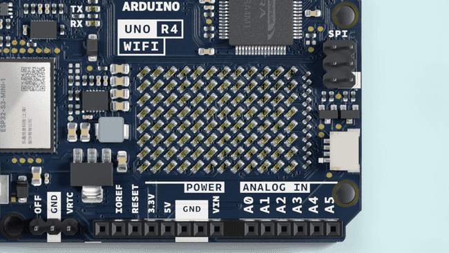 The UNO R4 WiFi LED Matrix